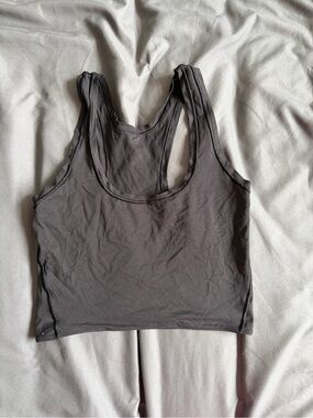 Lulu Black Cropped Tank Top